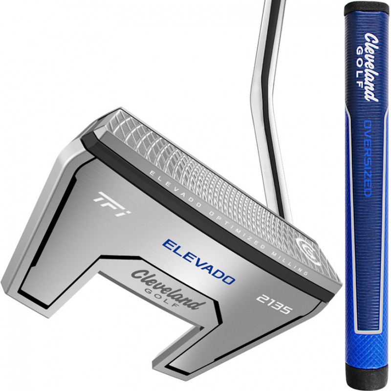 Putter CLEVELAND TFI 2135 SATIN ELEVADO grip Oversized