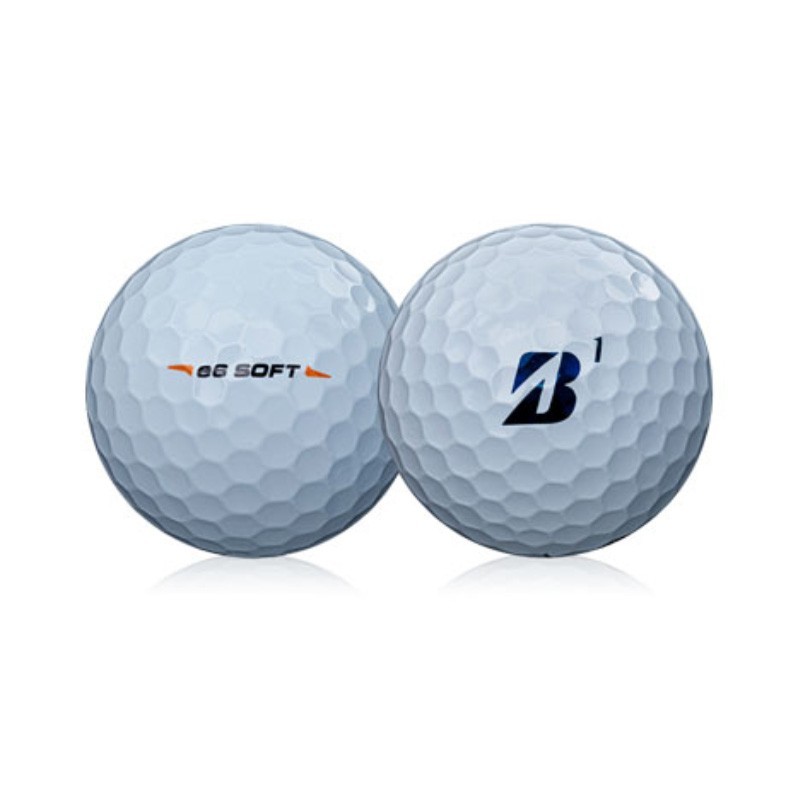 BRIDGESTONE - 12 BALLES DE GOLF E6 SOFT